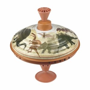 Toupie Métal Dinosaures