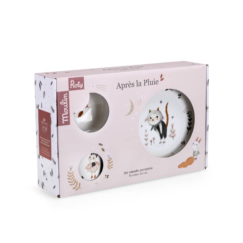 MR – Coffret Repas en Porcelaine – Après la Pluie – Image 2