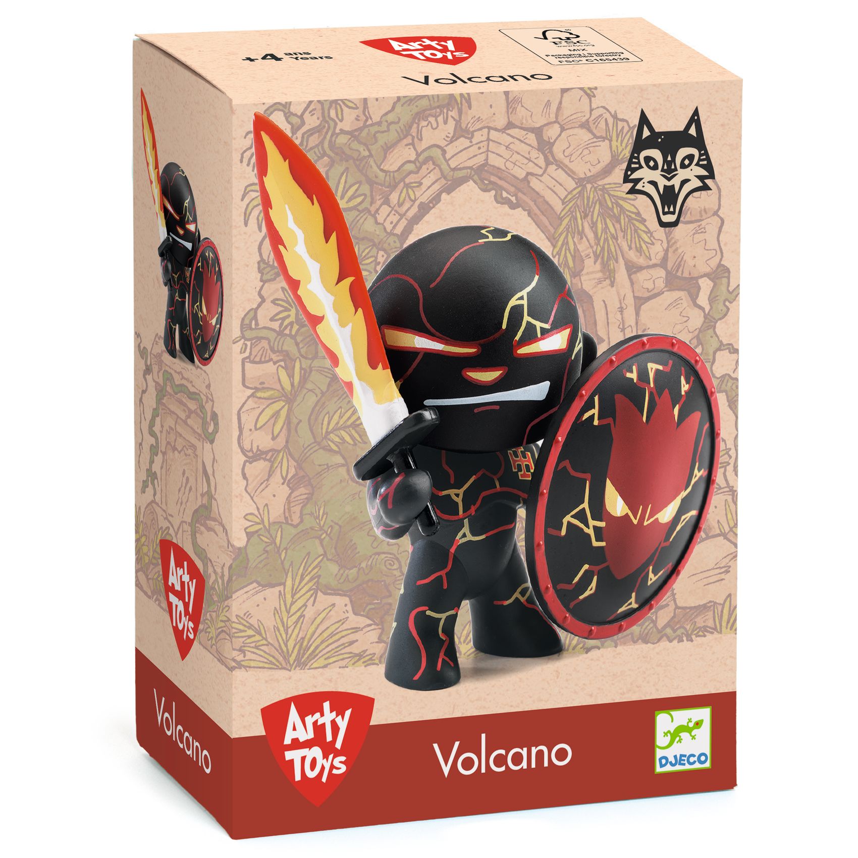 Arty Toys – Chevaliers – Chevalier Volcano – Image 2