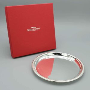 Assiette en métal Godrons 20cm