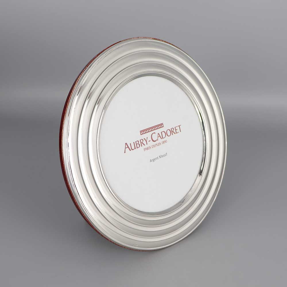 Cadre photo Rond en Argent massif – Image 3