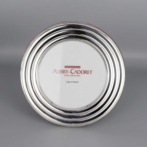 Cadre photo Rond en Argent massif