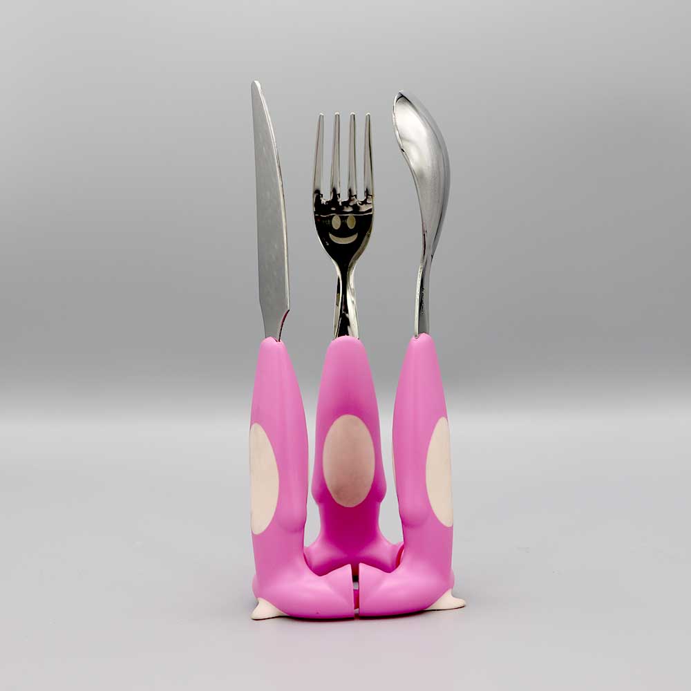 Couvert enfant Ronde couleur – Image 2