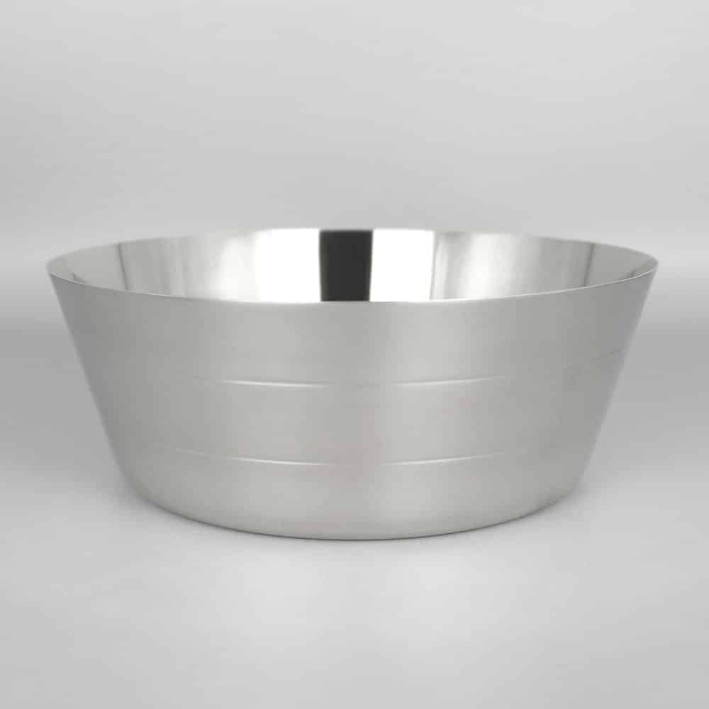 Jatte BIARRITZ en métal argenté – Image 2