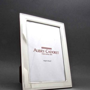 Cadre photo Liserets multiples en Argent massif