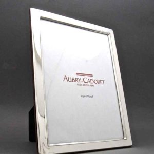 Cadre photo Plat en Argent massif