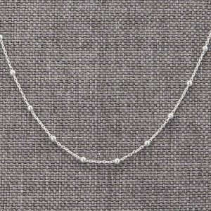 Chaînes maille boule alternée en Argent massif