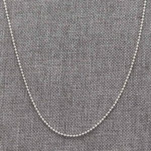 Chaînes maille boule en Argent Massif