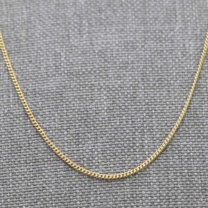 Chaînes maille gourmette esprit Vermeil