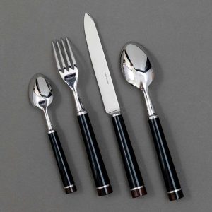 Couverts de table SPHERE noir