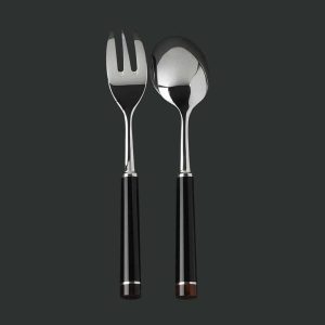 Couverts à servir SPHERE noir