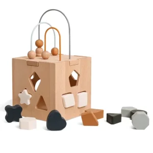Cube d&rsquo;Activité en Bois Montessori