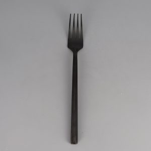 Fourchette de table noir DIPLOMATE 19.5 cm
