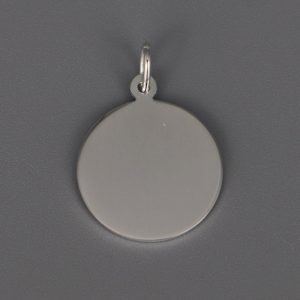 Pendentif Jeton en Argent massif 18 mm