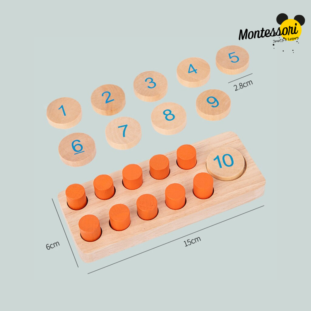 Jeu Montessori | Compter 1-10 – Image 4