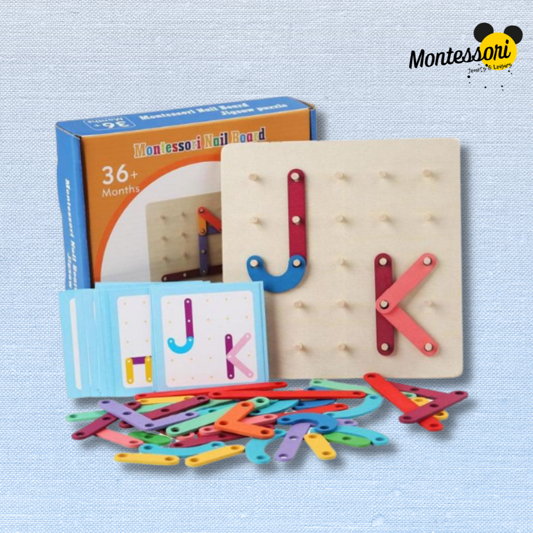 Jeu Pédagogique Montessori | Lettres et Chiffres – Image 2