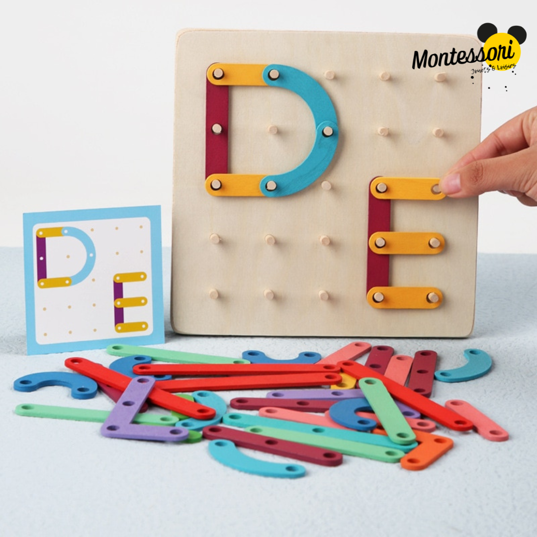 Jeu Pédagogique Montessori | Lettres et Chiffres – Image 6