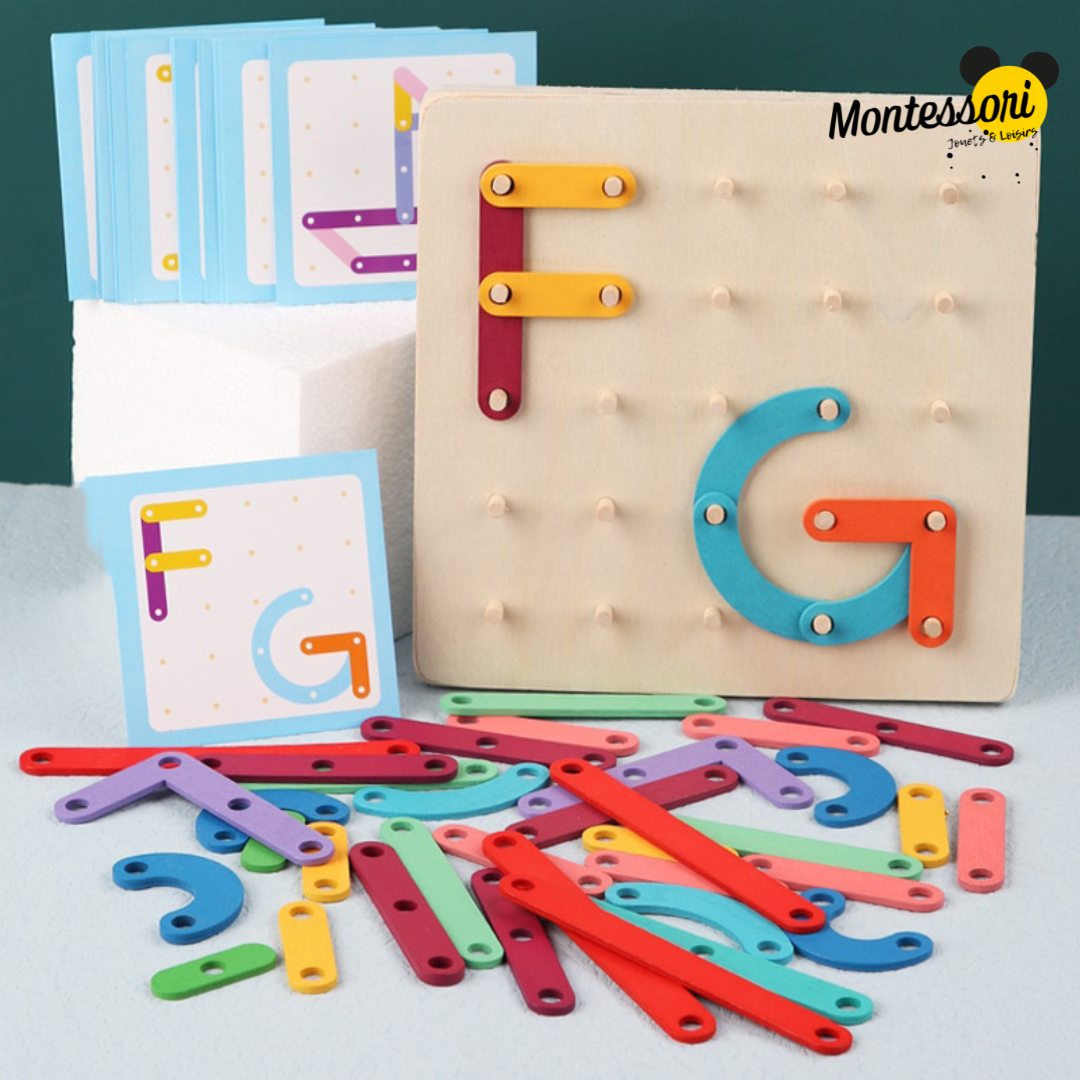 Jeu Pédagogique Montessori | Lettres et Chiffres – Image 5