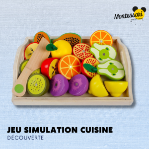 Jeu Simulation Cuisine Montessori | Découverte