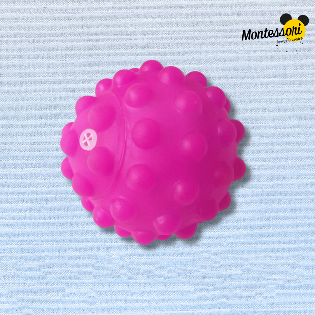 Lots de 6 Balles Sensorielles Montessori Bébé – Image 4