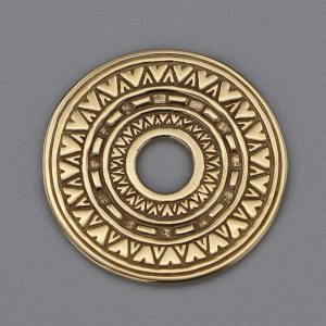 Pendentif Aztèque en Vermeil