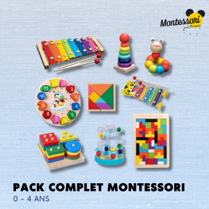 Pack Complet Montessori 0-4 ans