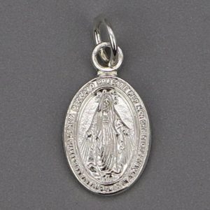 Pendentif Vierge Miraculeuse en Argent massif
