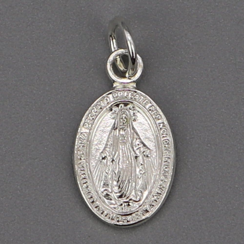 Pendentif Vierge Miraculeuse en Argent massif