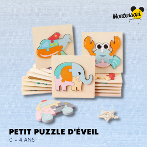 Petit Puzzle d’éveil Montessori