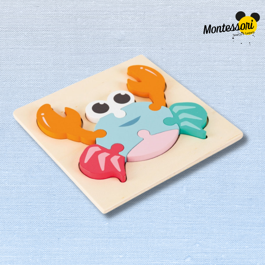 Petit Puzzle d’éveil Montessori – Image 4