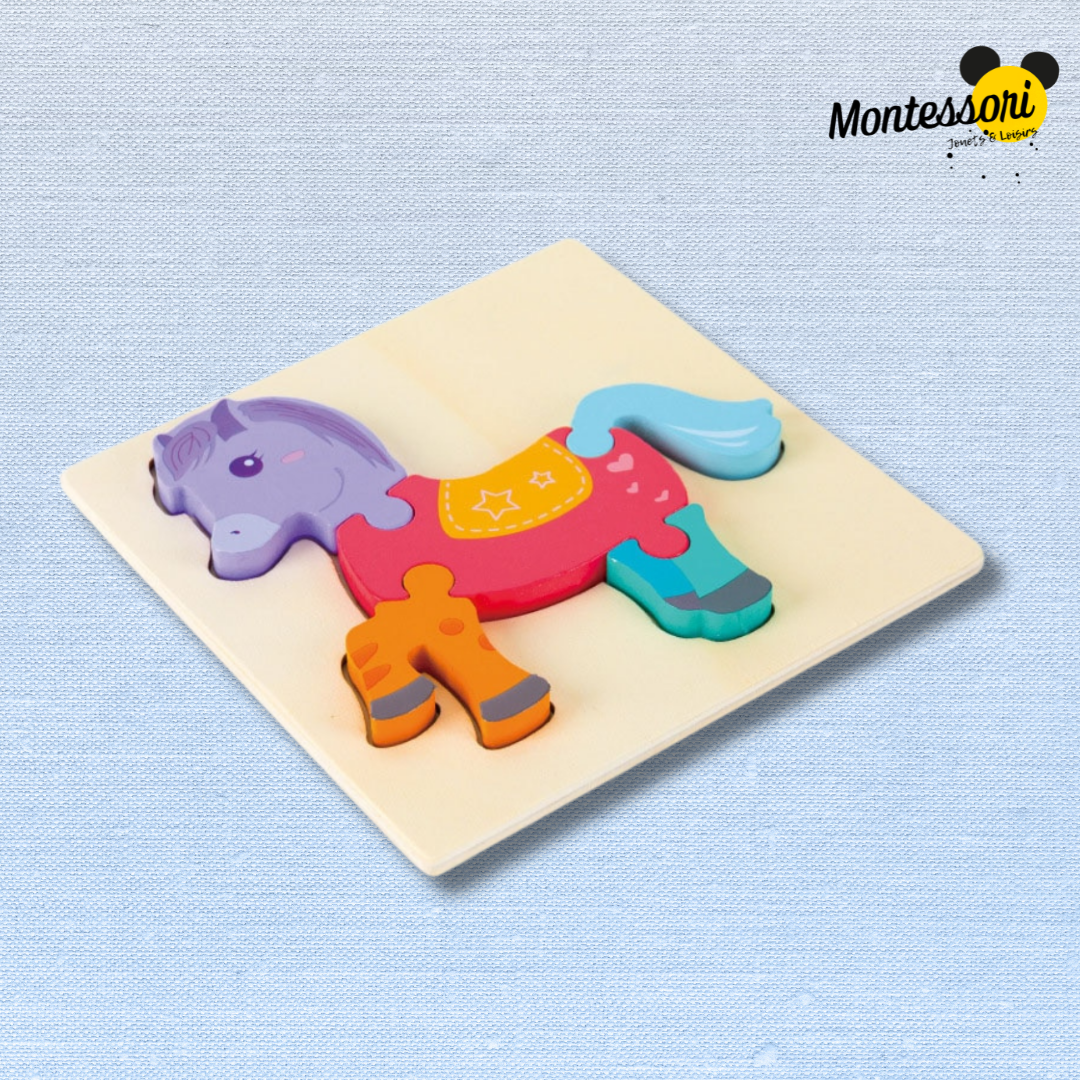 Petit Puzzle d’éveil Montessori – Image 3