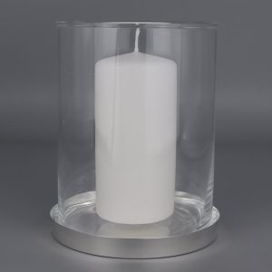 Photophore en argent Deux en Un