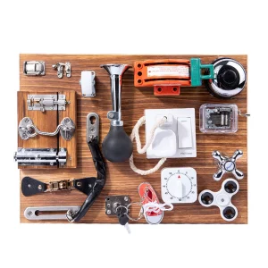 Planche à verrous Montessori