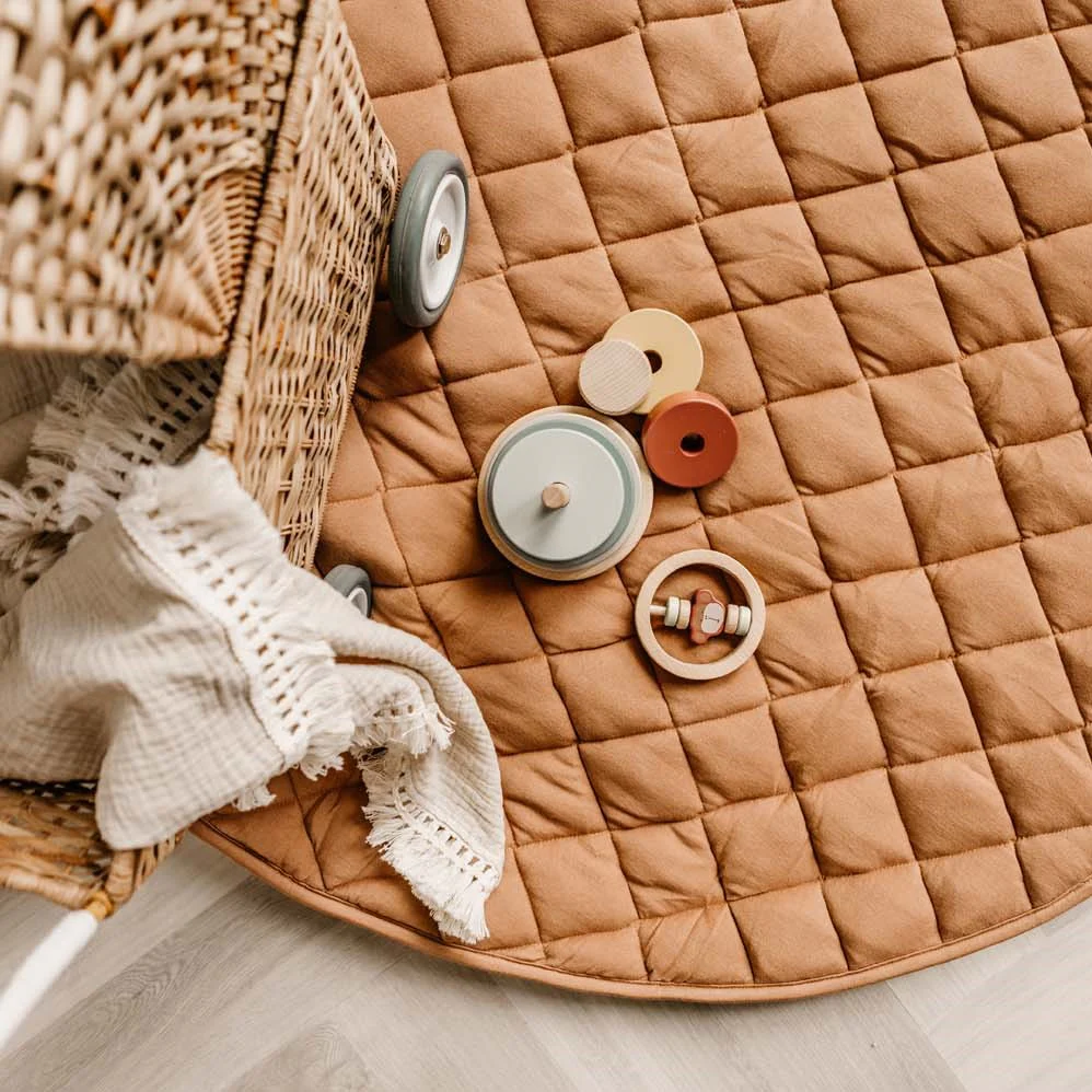 Tapis Montessori d’Eveil et Sac à Langer Tawny Brown – Image 4