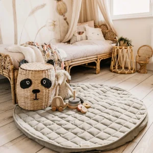 Tapis Montessori d&rsquo;Eveil et Sac à Langer Meadow Green