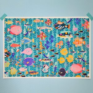 Risographie Aquarium