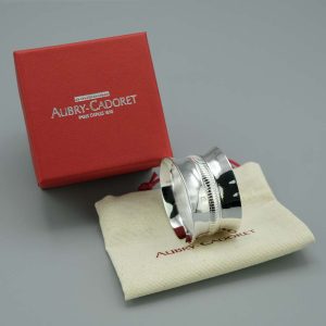 Rond de serviette évasé GODRONS