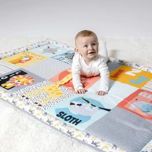Tapis Montessori d&rsquo;éveil Sensoriel Safari