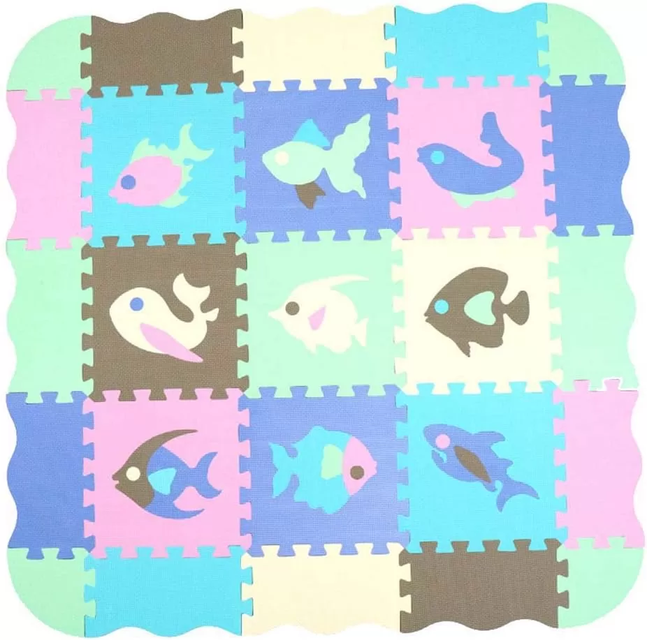 Tapis Poisson Montessori